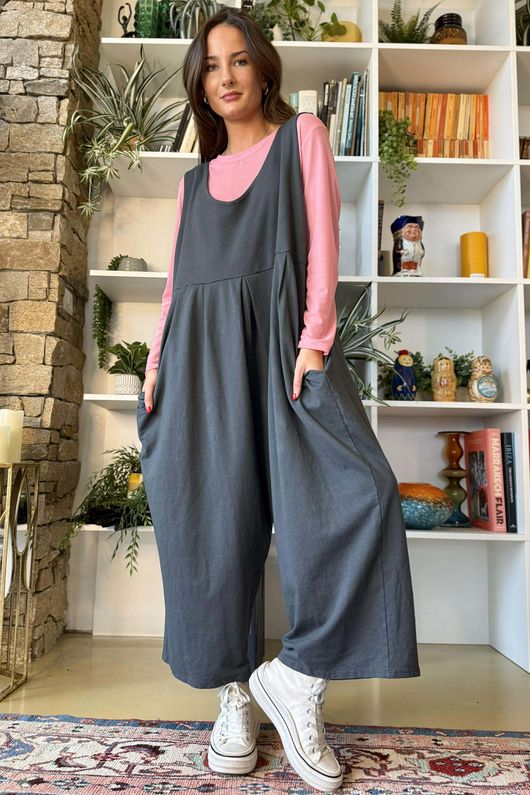 Lagen Jungaree Charcoal 